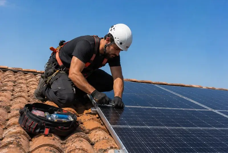 Maintenance et monitoring de panneaux solaires à Molitg-les-Bains
